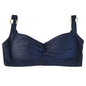 Navy Blue Large Bikini Top 38dd